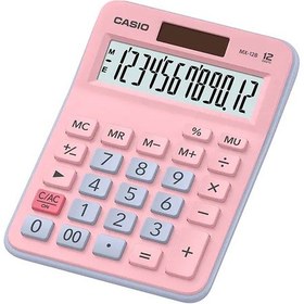 Resim Casio MX-12B-PKLB 12 Haneli Masaüstü Hesap Makinesi 