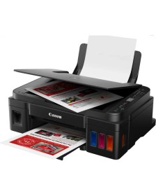 Resim Canon Pıxma G3416, Renkli, Mürekkep Mega Tanklı, Yazıcı, Tarayıcı, Fotokopi, Wifi , Orijinal Mürekkep 