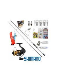 Resim Fx C3000 Remixon Double Black 270cm 20-40gr Kıyı Spin Olta Takımı Seti 