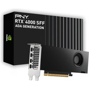 Resim PNY PNY RTX 4000 SFF Ada VCNRTX4000ADALP-SB 20GB GDDR6 160Bit mDP Ekran Kartı 