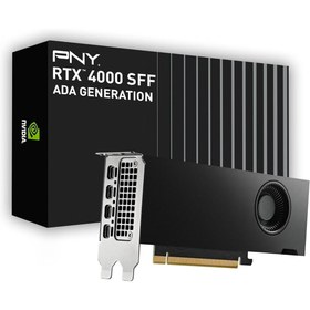 Resim PNY PNY RTX 4000 SFF Ada VCNRTX4000ADALP-SB 20GB GDDR6 160Bit mDP Ekran Kartı 