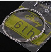 Resim Çamurluk Için 6 Adet 150 150xl / .009ın Elektro Gitar 