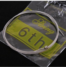 Resim Çamurluk Için 6 Adet 150 150xl / .009ın Elektro Gitar 