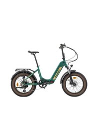 Resim Torc 20 Jant Fatbike Katlanır Elektrikli Bisiklet Yeşil Yeşil 