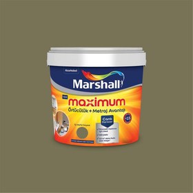 Resim Marshall 70YY 18/152 2,5 Litre Maximum Su Bazlı Silikonlu İpek Mat İç Cephe Boyası (MARSHALL.5309486) 