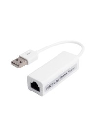 Resim Narita Nrt-1520 Usb 2.0 To Ethernet Çevirici Adaptör 100mbps Usb Çıkışını İnternet Soketine Çevirici Dönüştürücü 