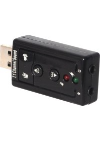 Resim Powermaster USB 2.0 Ses Kartı 7.1ch 