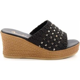 Resim Siyah Kadın Terlik K04956015516 Siyah 