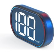 Resim Creatorally Heads-Up Ekran Dijital Kilometre Gps Kmh Hız Göstergesi Araba Kamyon Tak ve Çalıştır Büyük Ekran Yüksek Çözünürlüklü Ekran (Yurt Dışından) 