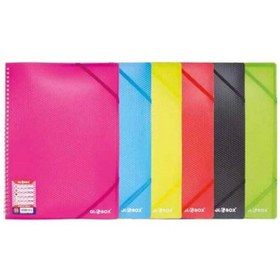 Resim Globox Katalog Sunum Dosya Spiralli 30 Lu Karışık Renk 