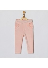 Resim Andywawa Anw-ac22122 Bebek Pantolon Pant Velvet Home Sweet Home Pembe 