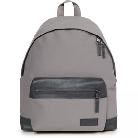 Resim Eastpak Ek811 Wyomıng Altı Derili Laptop Sırt Çantası (Mix Grey) 