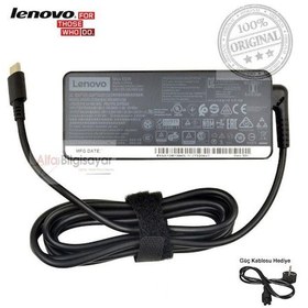 Resim Lenovo Uyumlu Thinkpad L490 20Q5 Adaptör Şarj Cihazı 