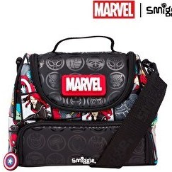 Resim Smiggle Marvel Çift Katlı Beslenme Çantası 