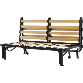 Resim IKEA Siyah Rahat Kanepe - 2'li Yataklı Kanepe Iskeleti 