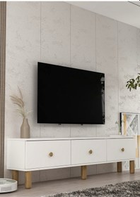 Resim 1357tv180-1dd Tv Sehpası Beyaz-safirmeşe 