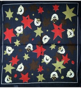 Resim Bandana Ayı Yıldız - Lacivert 