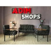 Resim adımshops Balkon-bahçe-kafe,çay Seti,koltuk Takımı,oturma Grubu,ofis Koltuğu MİAMİ YENİ 