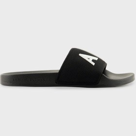 Resim Armani Exchange Logolu Terlik Erkek TERLİK XUP001 XV820 S277 