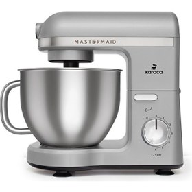 Resim Mastermaid Chef Pro 1750 W Çift Kollu Cool Gray Stand Mikser 