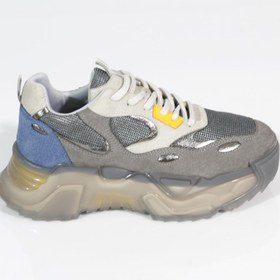 Resim Dgn 80157 Kadin Bağcikli Kalin Taban Spor Ayakkabı 