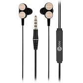 Resim Lecoo EH102 Kablolu 3.5mm Jacklı Mikrofonlu Kulak Içi Kulaklık - Çift Sürücülü, Sağlam Kablo Yapısı 