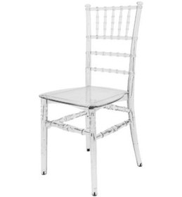 Resim Mandella Karmen Şeffaf Kırılmaya Dayanıklı Sandalye Model 1 1 Adet Şeffaf 