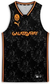 Resim Puma Galatasaray 25/26 Alternatif Basketbol Formaları, Erkek, Siyah 