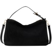 Resim Agoodshop Süet Postacı Çantası - Retro Buzlu El Ve Omuz Çantası - Çok Yönlü Kazma Çanta A.Haki 