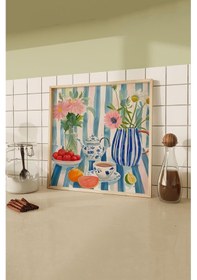 Resim Ahşap Çerçeveli Mdf Kare Tek Tablo Kendi Tablo Setinizi Oluşturacağınız Liste Mutfak03 32 X 32 Çerçeveli Tx1189 