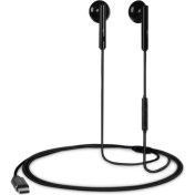 Resim Ttec Hd Mikrofonlu Kulakiçi Kablolu Type-C Kulaklık, Kumanda Kontrollü Stereo Sesli Kulaklık 