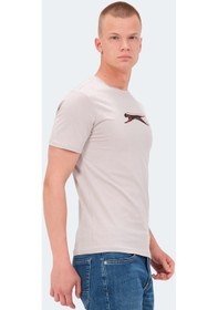 Resim Slazenger VEDRAN KTN Erkek Taş Gri Tişört 