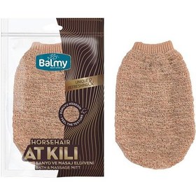 Resim Balmy Naturel At Kılı Banyo ve Masaj Eldiveni 