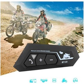 Resim Bt22 Kask Kulaklık Bluetooth Motosiklet Kulaklık 5.0 