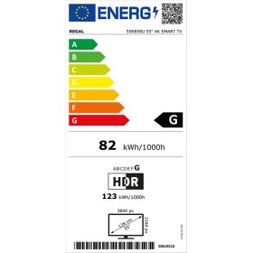 Resim Regal 55R858U 55" 139 Ekran Dahili Uydu Alıcılı 4K Ultra HD Smart LED TV 