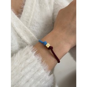 Resim Amoure Gold 14 Ayar Altın Küplü Trabzonspor Bileklik 