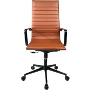 Resim Bety Yönetici Koltuğu Taba Deri 