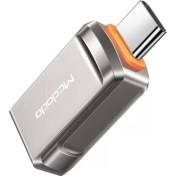 Resim Mcdodo Ot-8730 Usb'Den Type-C'Ye Dönüştürücü Soket-Gri 
