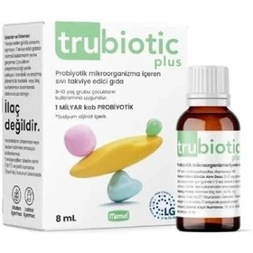 Resim Trubiotic Plus Probiyotik 8 ml 