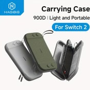 Resim Hagibis Nintendo Switch 2 için uygundur, taşınabilir ve taşınabilir kılıf, sert kabuklu NS aksesuarları için uygundur, koruyucu kılıf, 10 oyun mürekkep kartı 