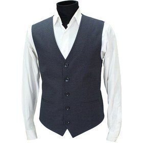 Resim Mentor Regalo Erkek Yelek V Yaka Lacivert Desenli 50590 