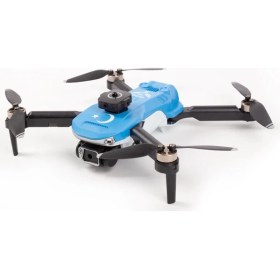 Resim Yıldız İha Heki Skymaster Fırçasız Motor, Çift Kameralı Engel Sensörlü Hobi Dronu (Mavi, 1 Bataryalı) 