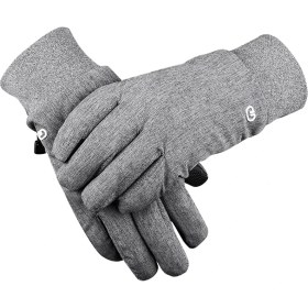 Resim Humble Kış Kayak Eldivenleri Artı Kadife Sıcaklık Erkek ve Kadın Bisiklet Eldivenleri, M (Yurt Dışından) 