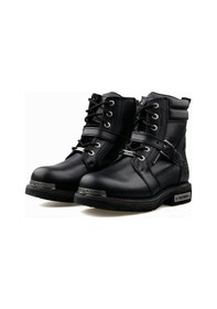 Resim Harley Davidson 025m100726 Franco Wp B Black Deri Erkek Günlük Bot 025m100726-franco-wp-b-black-derı Siyah 025m100726-franco-wp-b-black-derı 