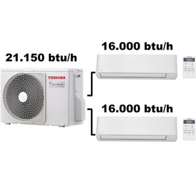 Resim Toshiba Multi Klima 16000 Btu Ve 16000 Btu Iç Üniteli 