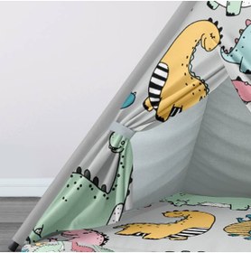 Resim instababyrooms Çocuk Oyun Çadırı Dinozorlar Dijital Baskılı 