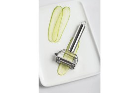 Resim DervisİN Paslanmaz Çelik Sebze Meyve Julyen Soyucu & Doğrayıcı 17 Cm 