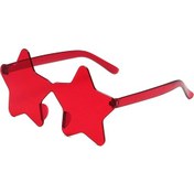 Resim Klassnum Pentagram Yıldız Şekilli Disko Gözlük - Cosplay Ve Moda Aksesuarıgriother51 Beyaz 