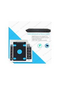 Resim 12.7Mm Sata 3.0 2.5 İnch Notebook Hdd Ssd Caddy Kızak Kutu 