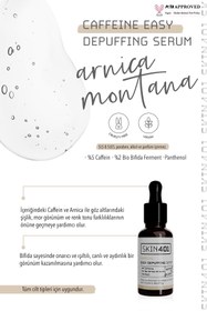 Resim Skin401 %5 Kafein Göz Altı Şişlik ve Torbalanma Önlemeye Yardımcı Serum (30 ml) 